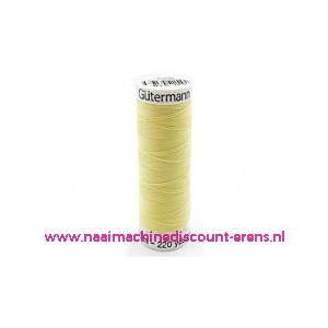 Gutermann naaigaren 578 (licht geel) - 2098