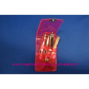 003255 / Manicure set Luxe 4-delig "rose"