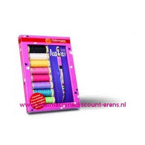 Gutermann creativ Audrey 8 spoelen + Pincet art. nr.734454 2 - 3573