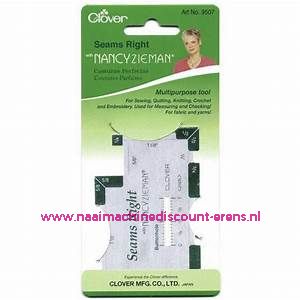Zoommaatje Clover 9507 in inches