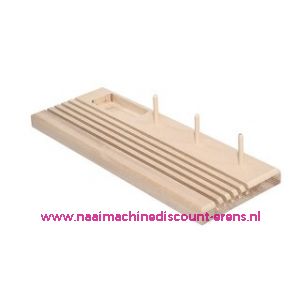 Linialen standaard / organisator hout luxe