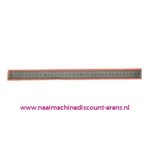 Liniaal 60cm Aluminium Flexibel