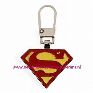 Ritsenschuiver "Superman" Zipper Pull